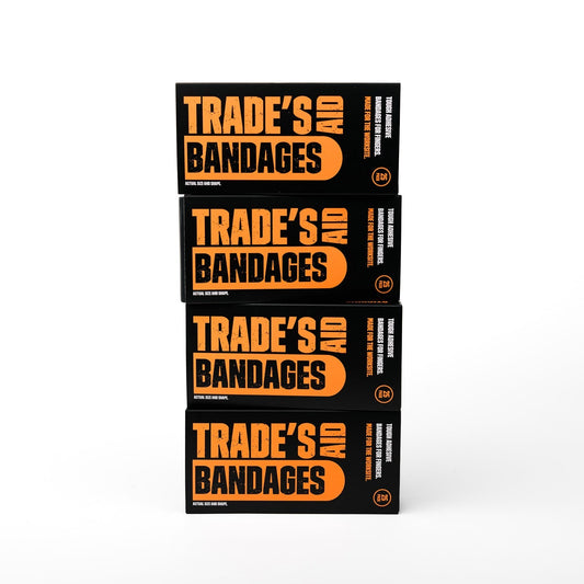Quadruple Pack, Trade's Aid Adhesive Bandages